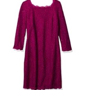 Adrianna Papell Women's Lace Sheath Dress